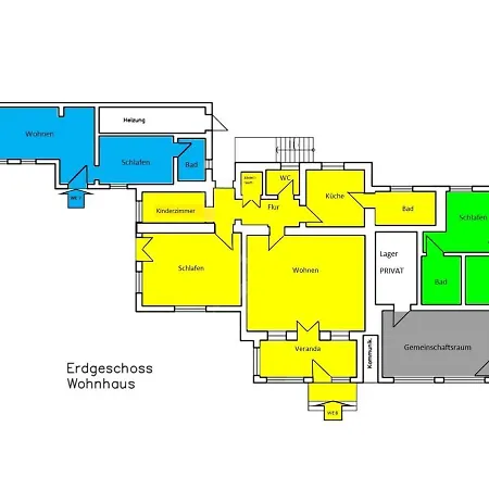 Heringsdorf, Haus Im Park App 8 Апартаменты